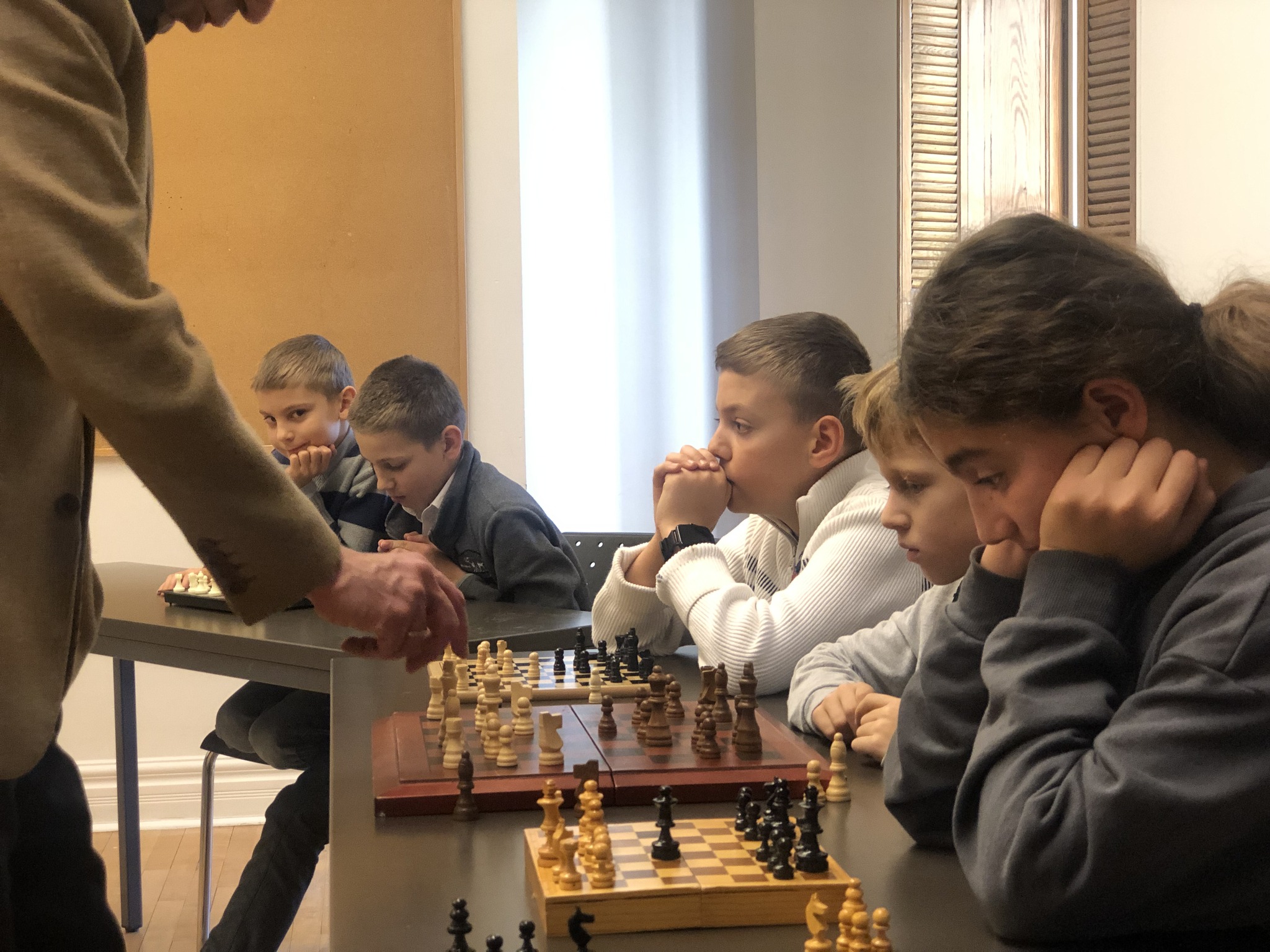 26.11.2022: сеанс одновременной игры в шахматной секции